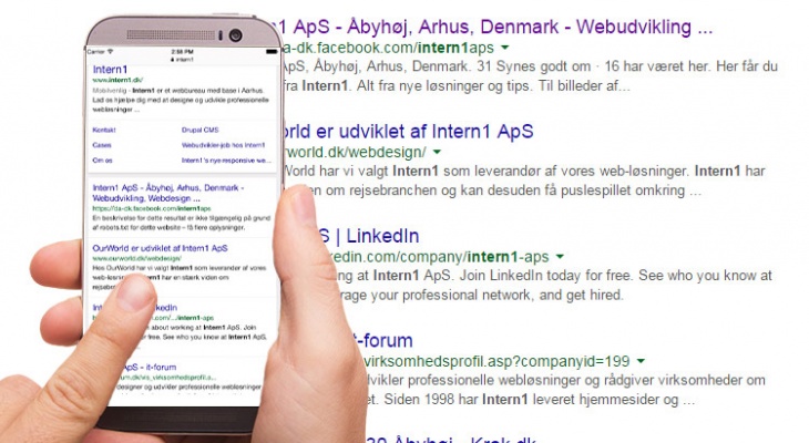 Google gør mobil-venlige websites til en ranking-faktor!